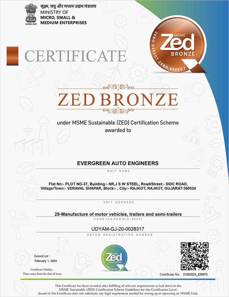 Bronze Certified